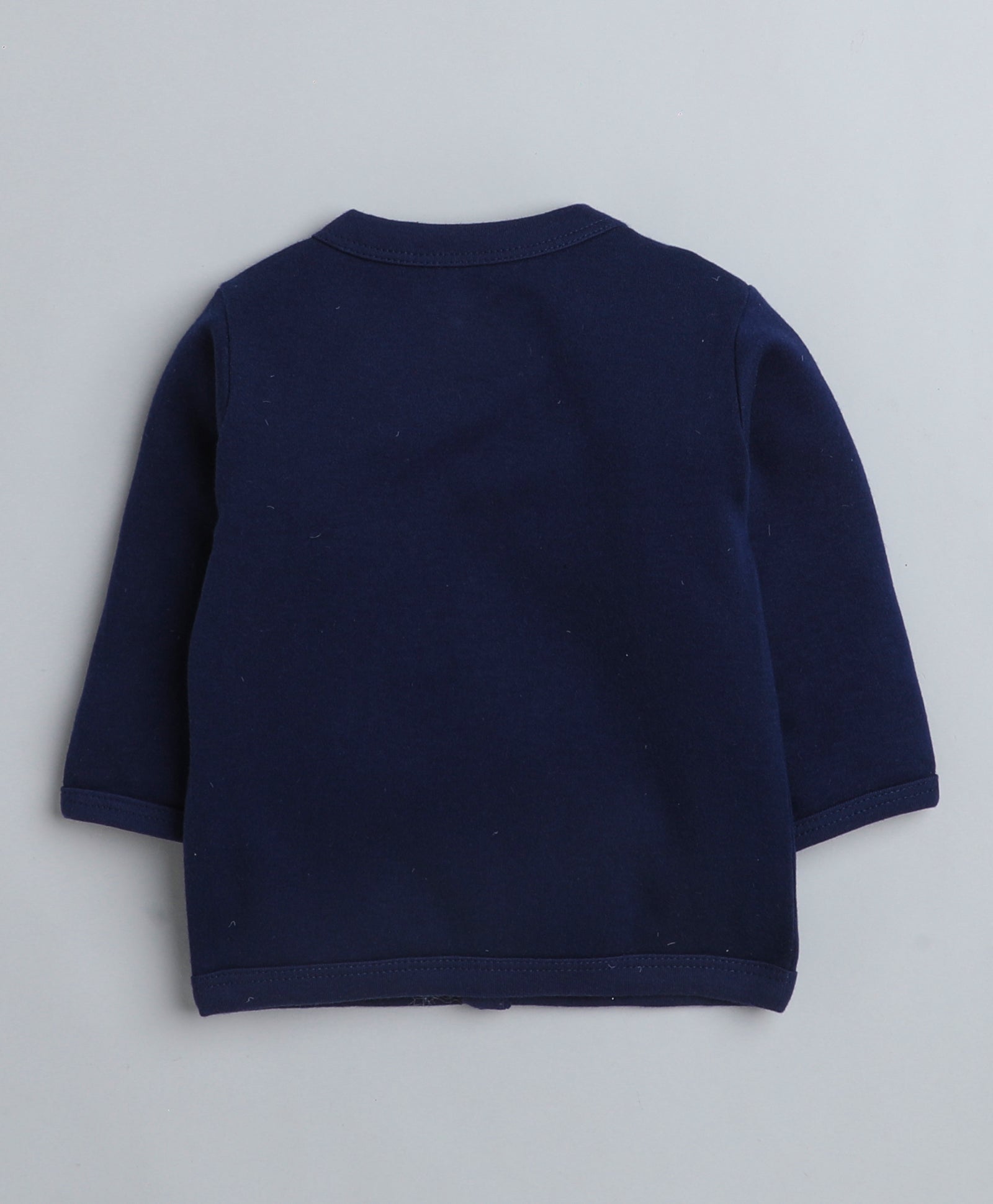 Navy & White Boys Full Sleeves Jablas Pack Of 3