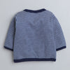Navy & White Boys Full Sleeves Jablas Pack Of 3