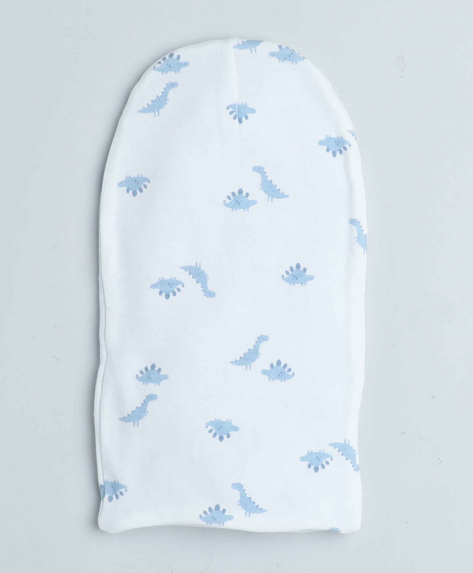 Boys 100% Cotton Animal Monkey Cap - Sky Blue