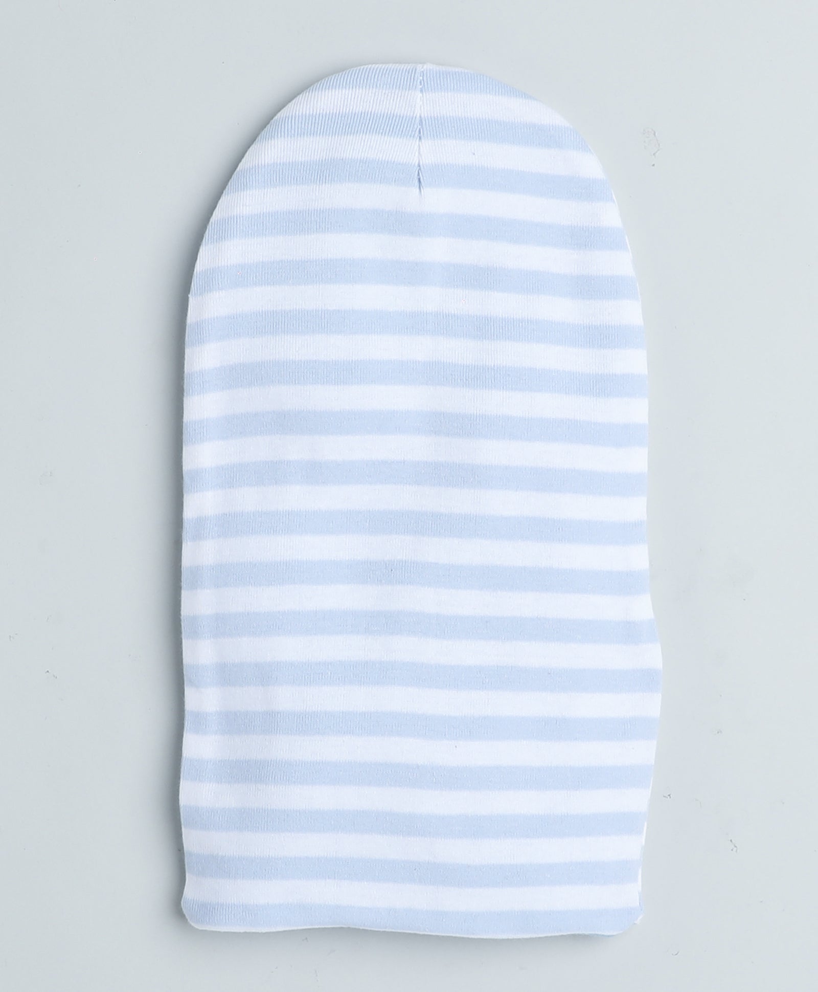 Boys 100% Cotton Animal Monkey Cap - Sky Blue