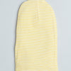 Boys 100% Cotton Stripes Monkey Cap - Yellow