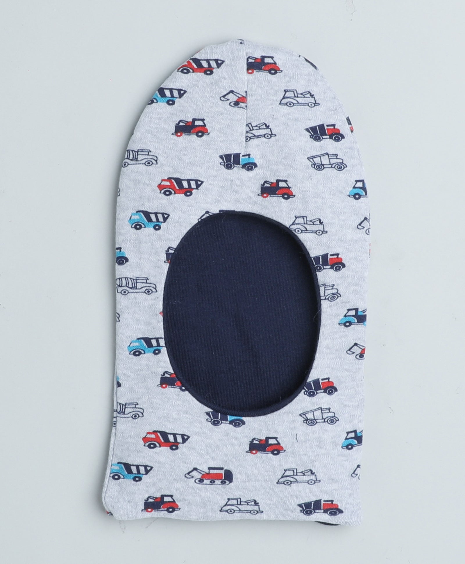 Boys 100% Cotton Graphic Monkey Cap - Navy Blue