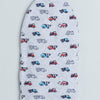 Boys 100% Cotton Graphic Monkey Cap - Navy Blue
