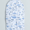Boys 100% Cotton NA Monkey Cap - Blue