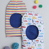 Boys 100% Cotton NA Monkey Cap - Royal Blue