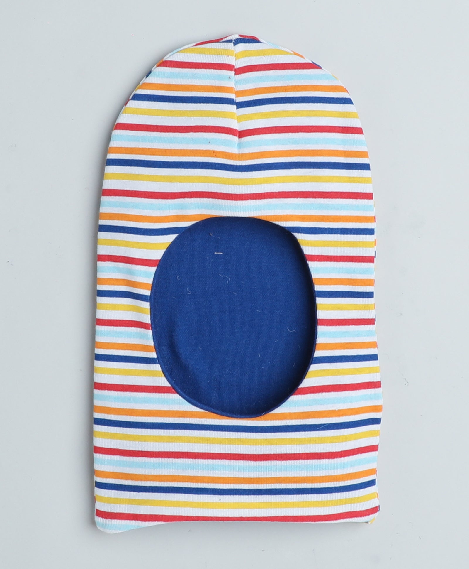 Boys 100% Cotton NA Monkey Cap - Royal Blue