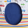 Boys 100% Cotton NA Monkey Cap - Royal Blue