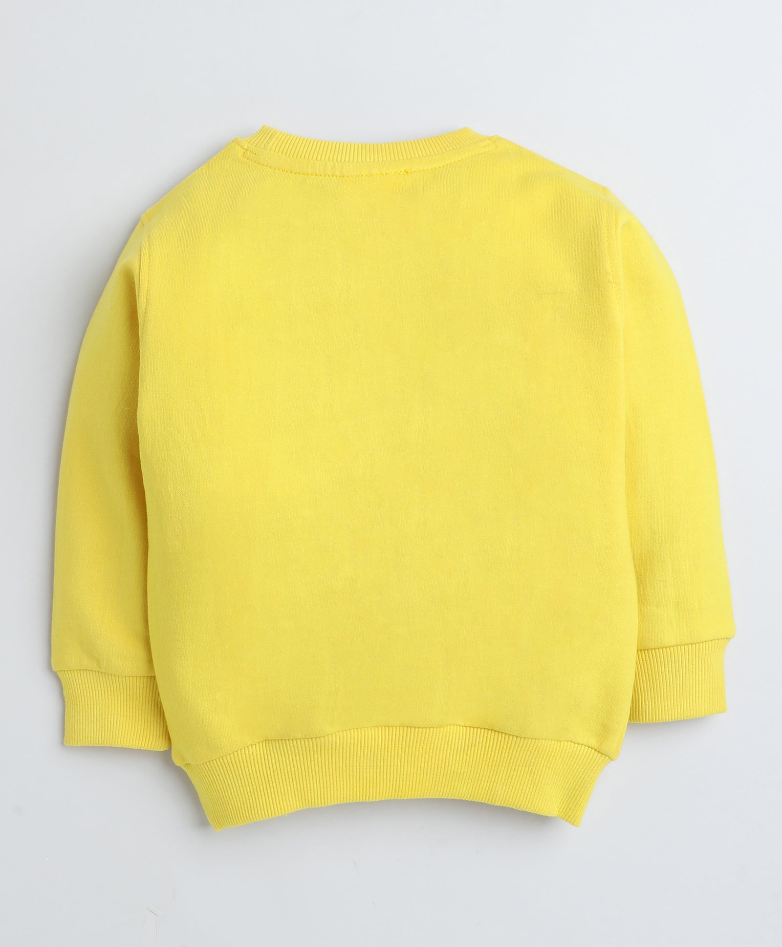Boys 100% Cotton NA Sweatshirt - Yellow