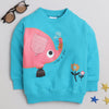 Boys 100% Cotton NA Sweatshirt - Morpho Blue