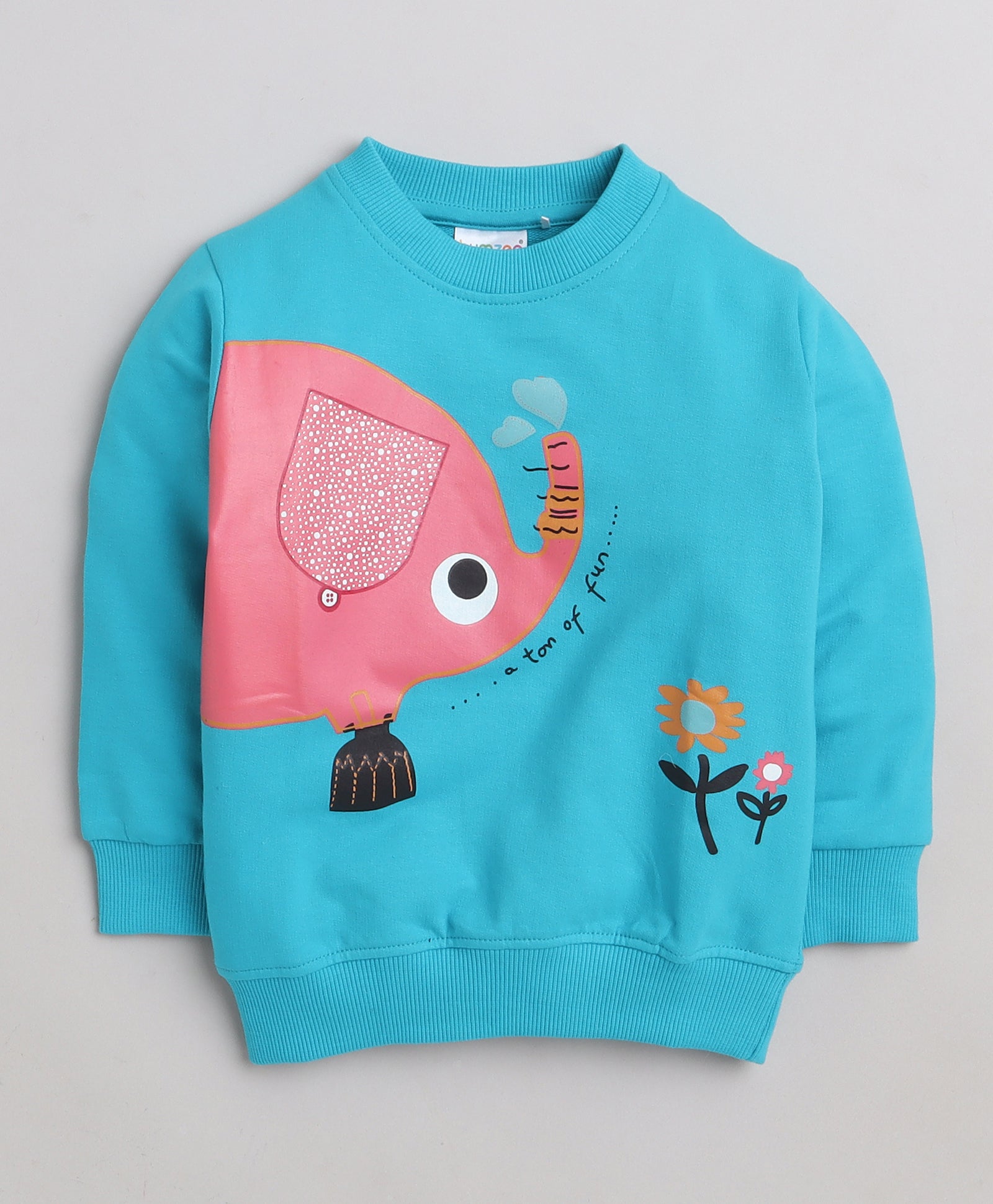 Boys 100% Cotton NA Sweatshirt - Morpho Blue