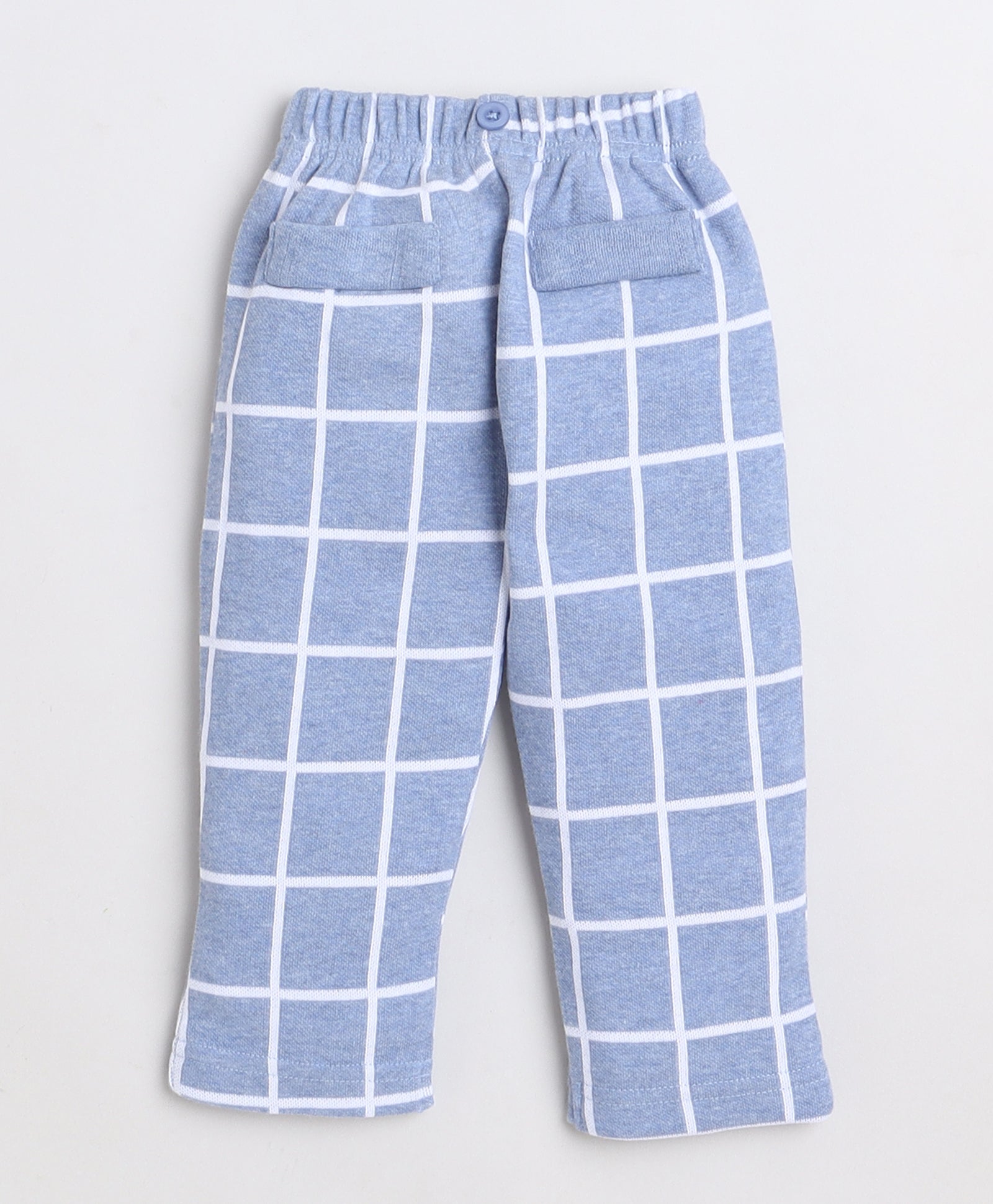 Boys 100% Cotton NA Formal Set - Sky Blue & White