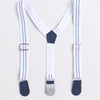 Boys 100% Cotton NA Formal Set - Sky Blue & White