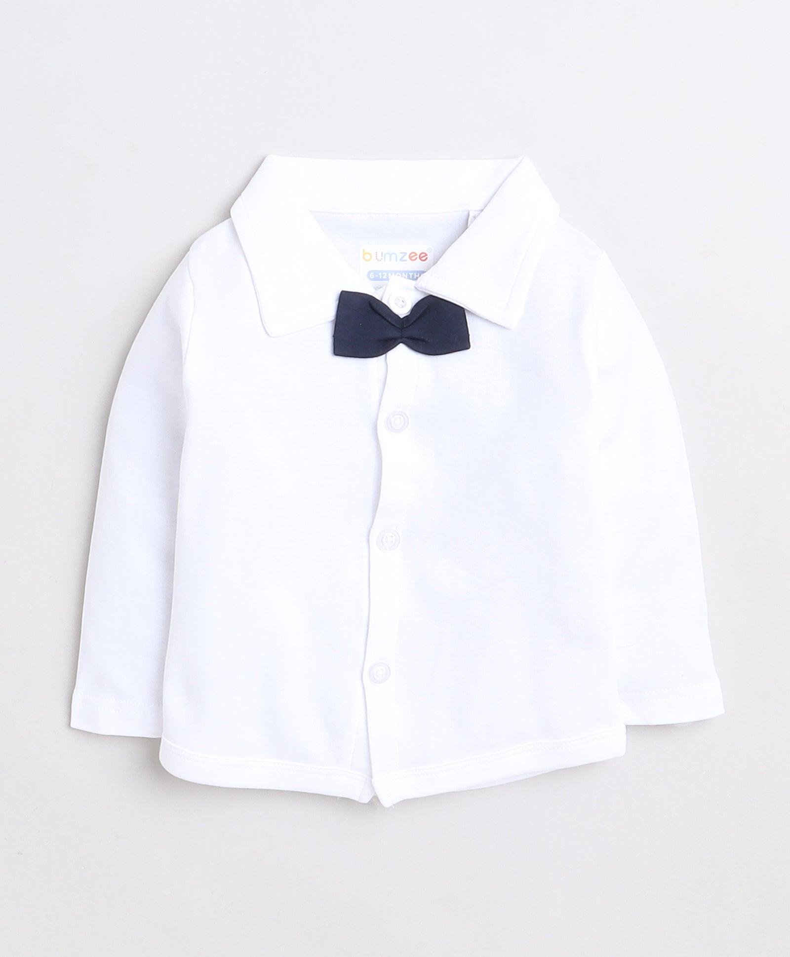 Boys 100% Cotton NA Formal Set - Navy & White