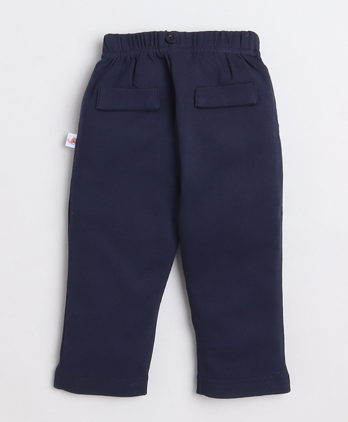 Bumzee Navy & White Formal Set, Full Sleeves, 100% Cotton