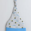 Boys 100% Cotton NA Cap - Royal Blue & Grey