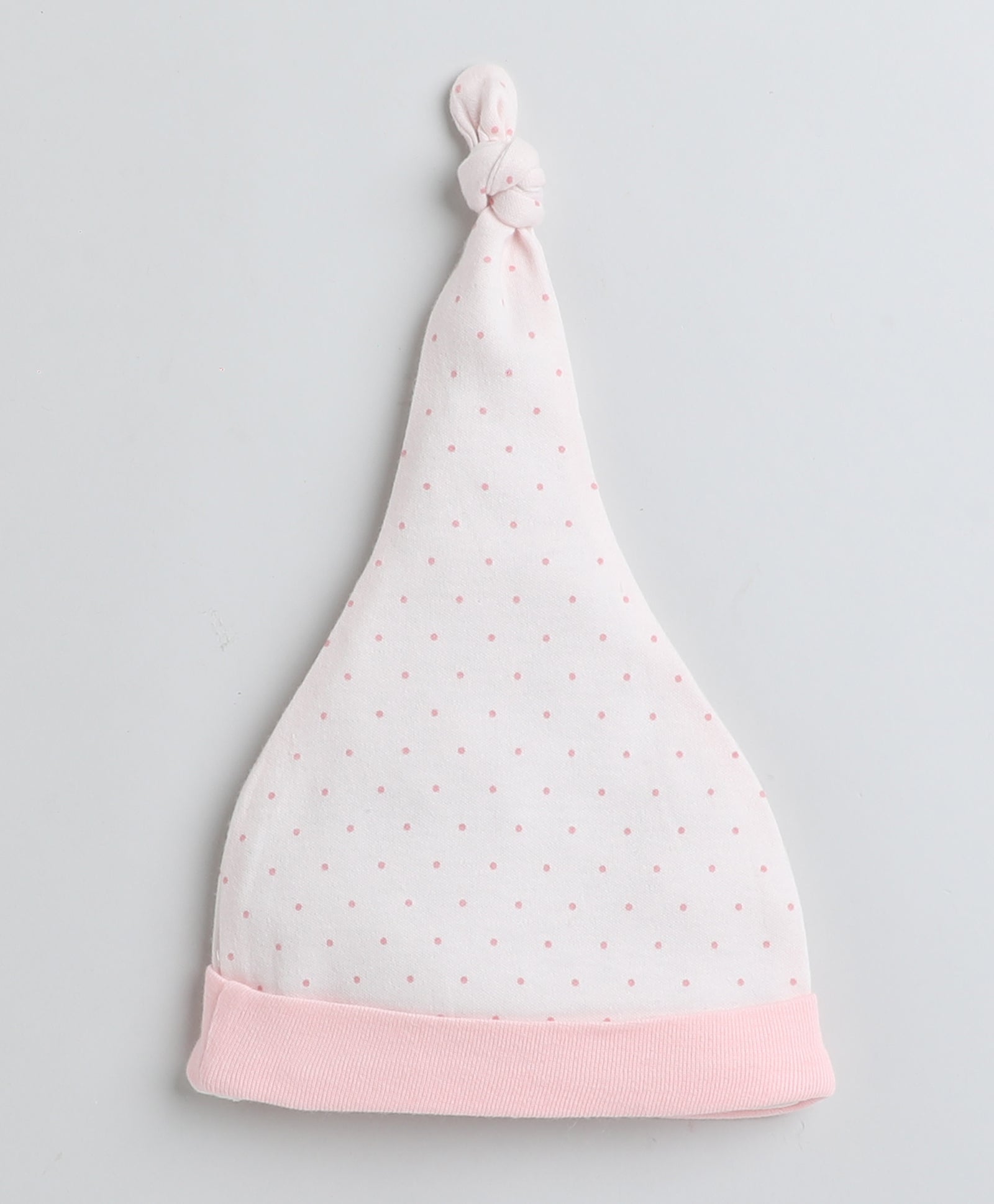Girls 100% Cotton NA Cap - Baby Pink