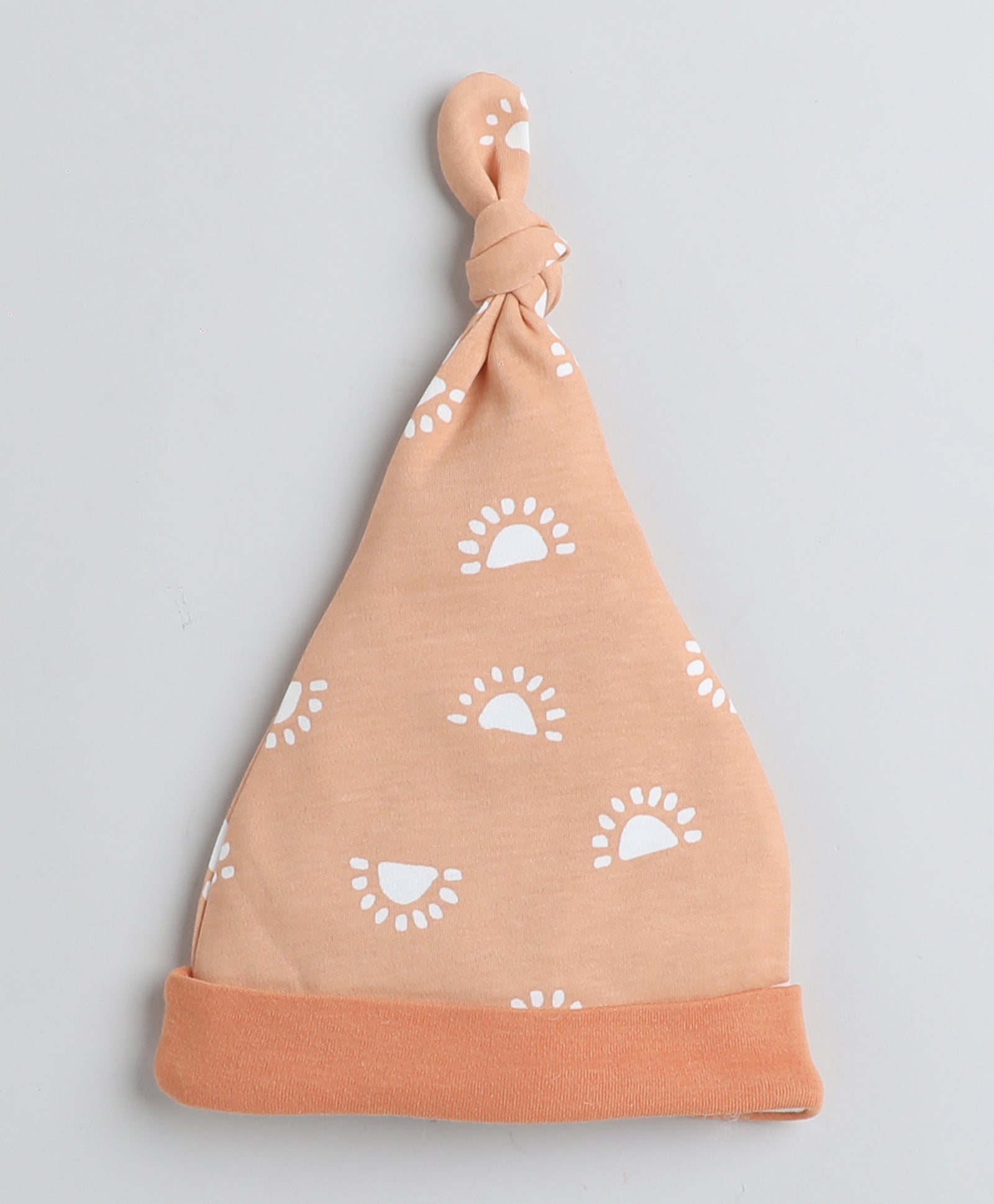 Girls 100% Cotton NA Cap - Orange