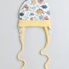 Boys 100% Cotton NA Cap - Yellow & White