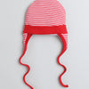 Boys 100% Cotton NA Cap - Red & White