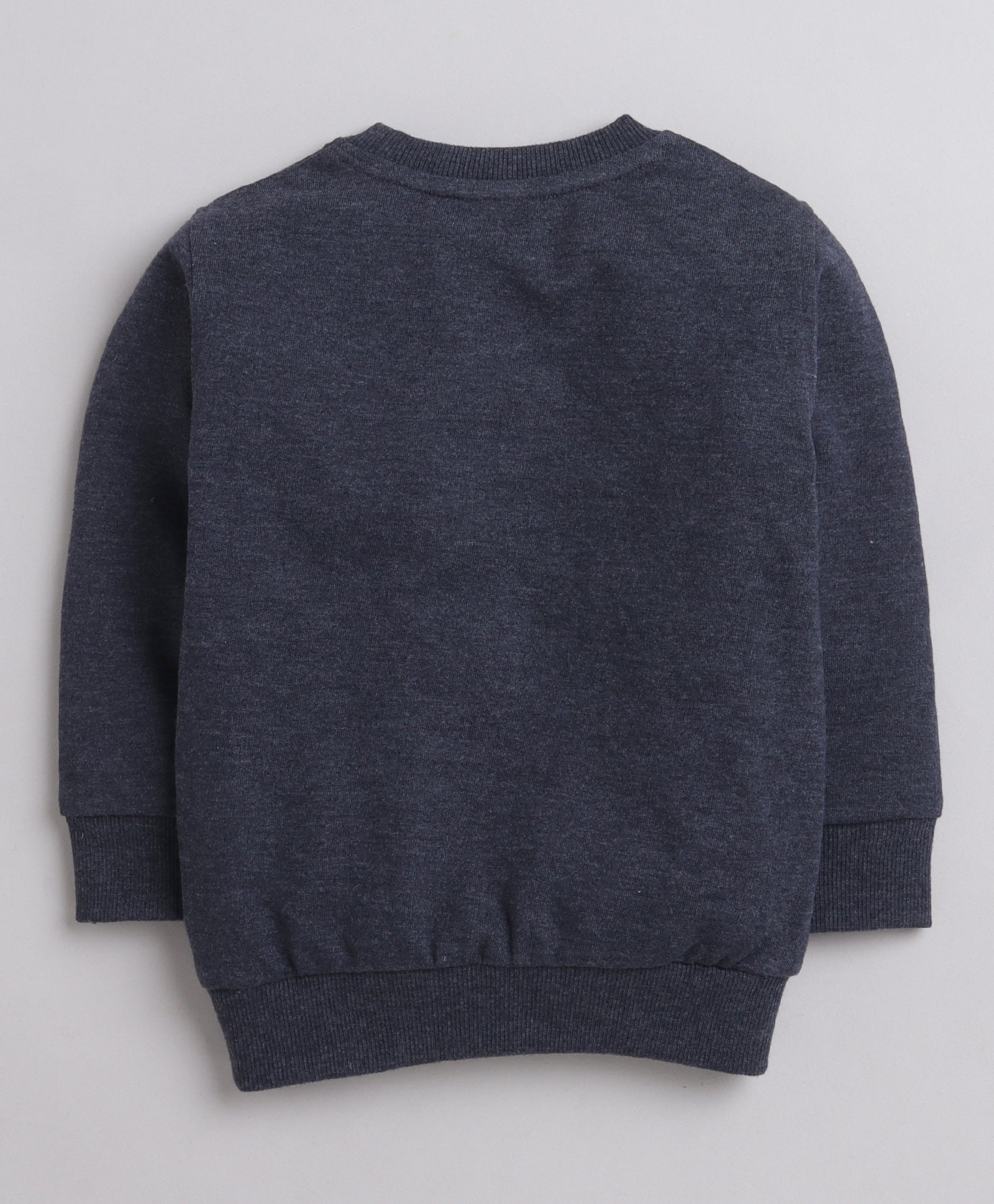 Boys 100% Cotton NA Sweatshirt - Navy
