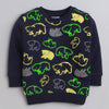 Boys 100% Cotton NA Sweatshirt - Navy