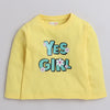 BUMZEE Green & Yellow Boys Full Sleeves T-Shirts Pack Of 2