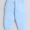 Girls 100% Cotton NA Jabla & Pyjama Set - White & Blue