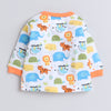 Boys 100% Cotton NA Jabla & Pyjama Set - Orange & White