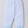 Boys 100% Cotton NA Pyjama - Sky Blue & White