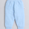 Boys 100% Cotton NA Pyjama - Sky Blue & White
