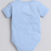 Boys 100% Cotton NA Gift set - Sky Blue & White