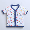 Navy & White Boys Half Sleeves Jablas Pack Of 3