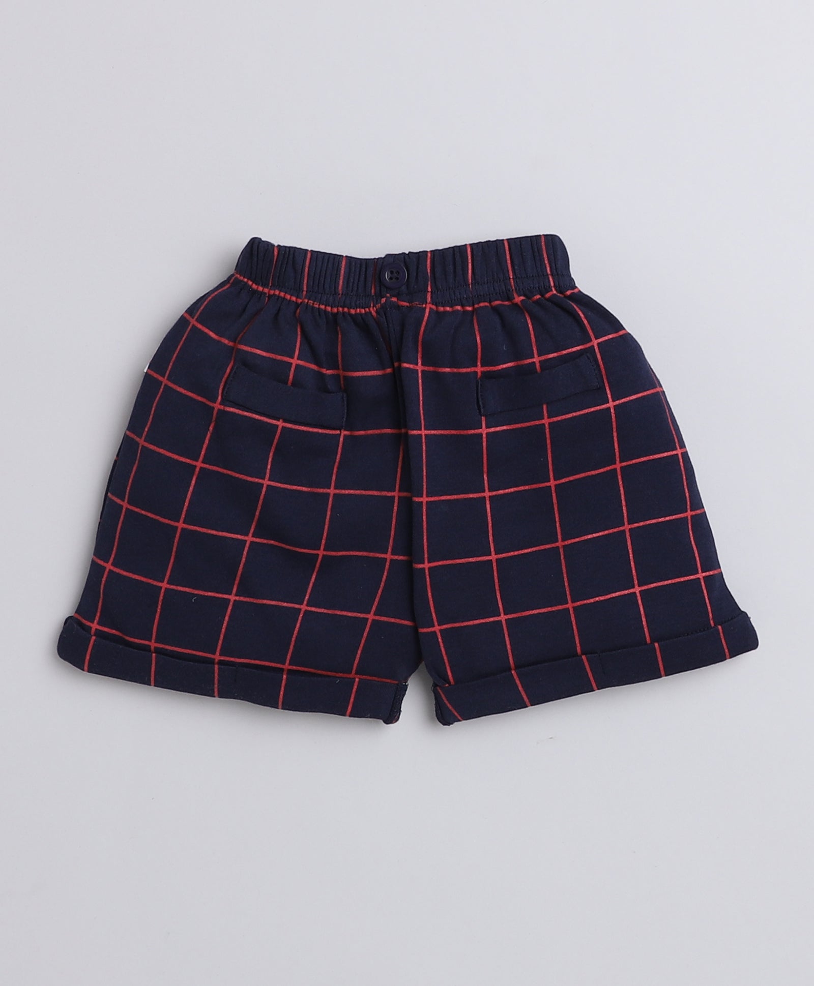 Boys 100% Cotton NA Formal Set - Navy & White