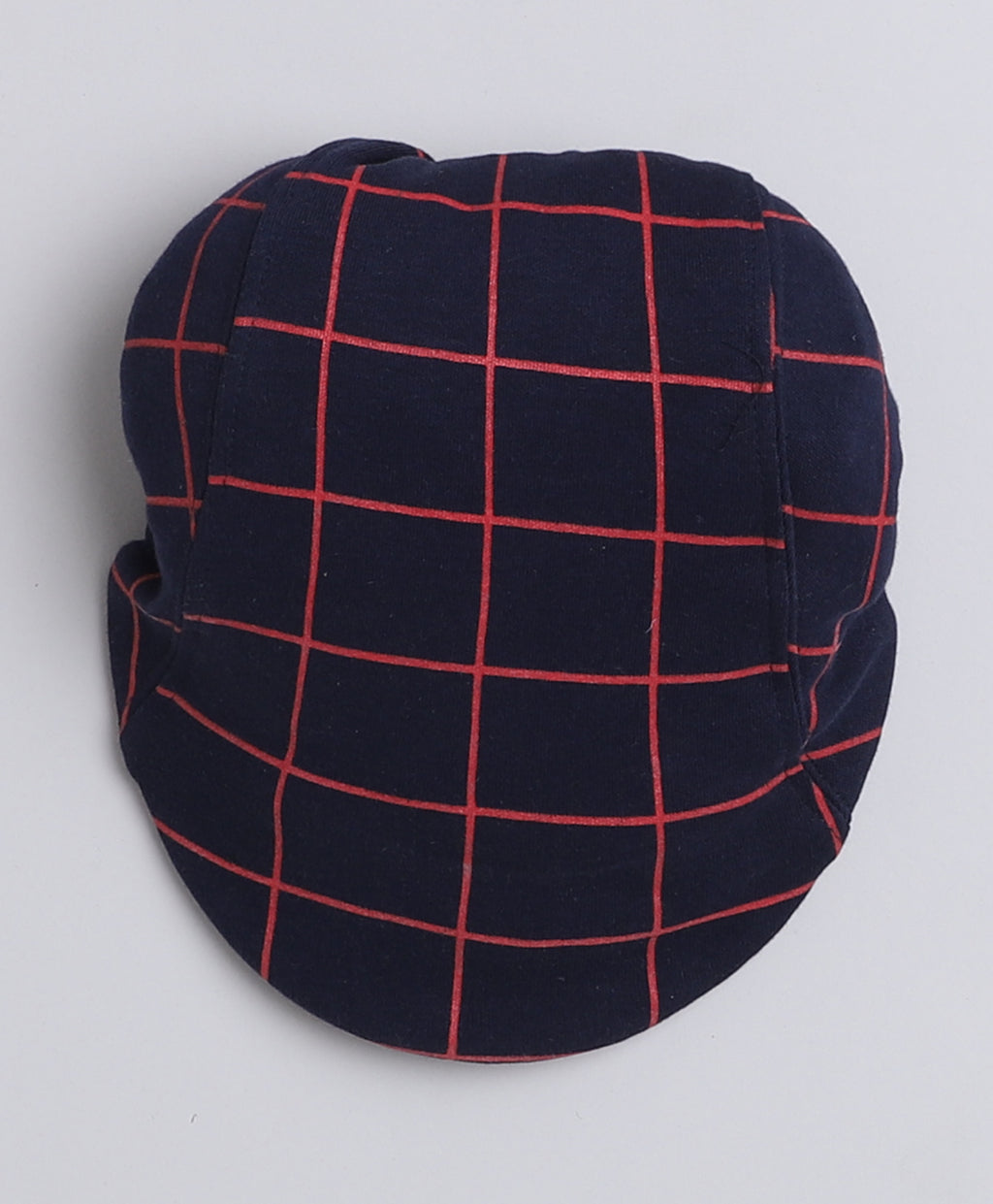 Bumzee Navy & White Checked Formal Set, Half Sleeves, 100% Cotton