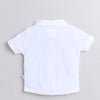 Boys 100% Cotton NA Formal Set - White & Peach