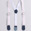 Boys 100% Cotton NA Formal Set - White & Peach