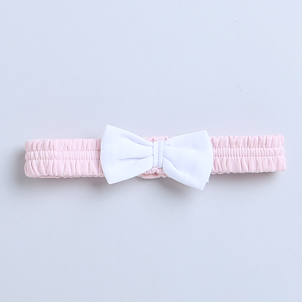 Bumzee Pink Frock, Half Sleeves, 100% Cotton