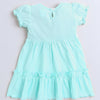 Girls 100% Cotton NA Frocks - Mint Green