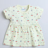Lemon Girls Half Sleeves Cotton Frock