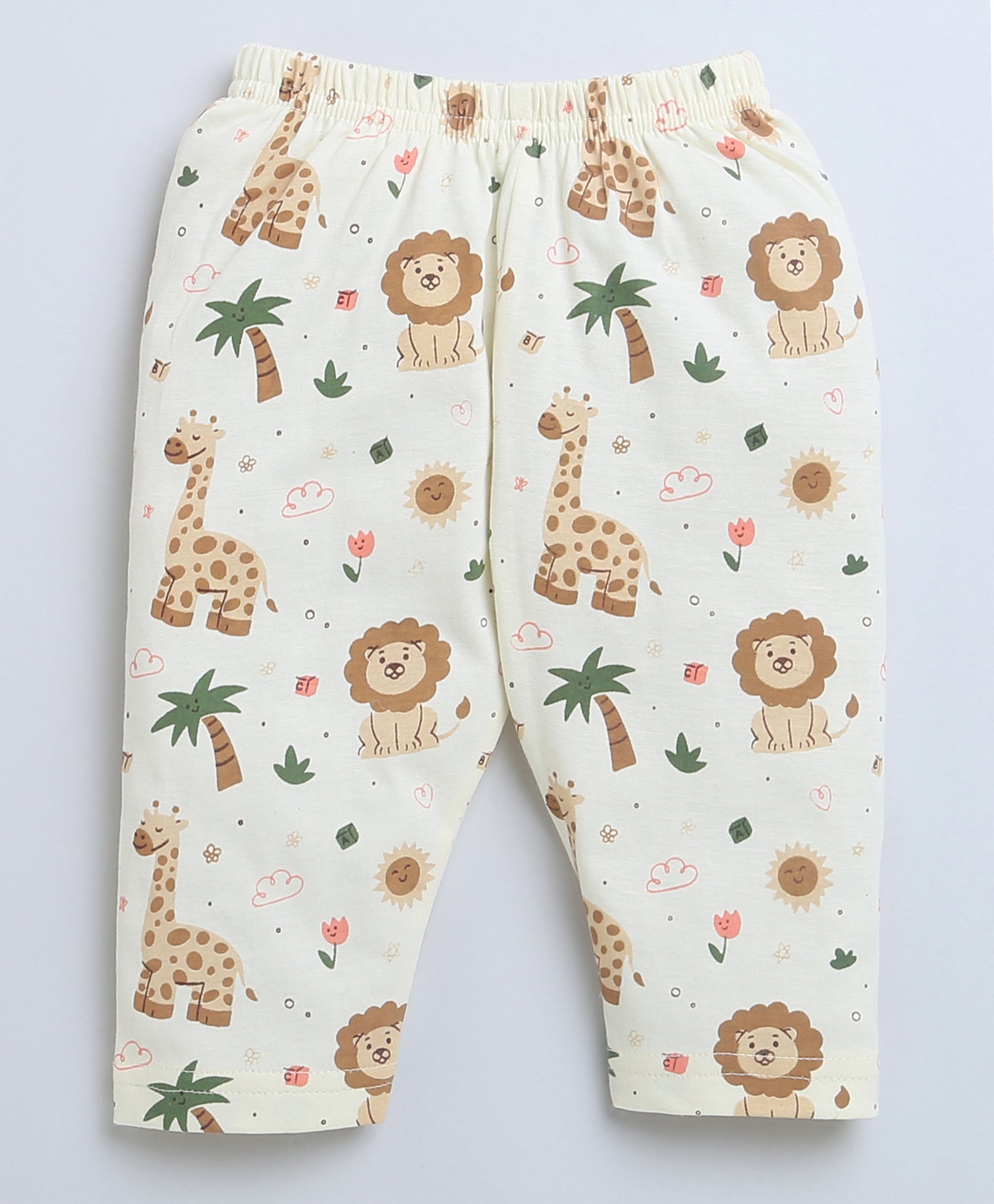 Boys 100% Cotton NA Jabla & Pyjama Set - Cream