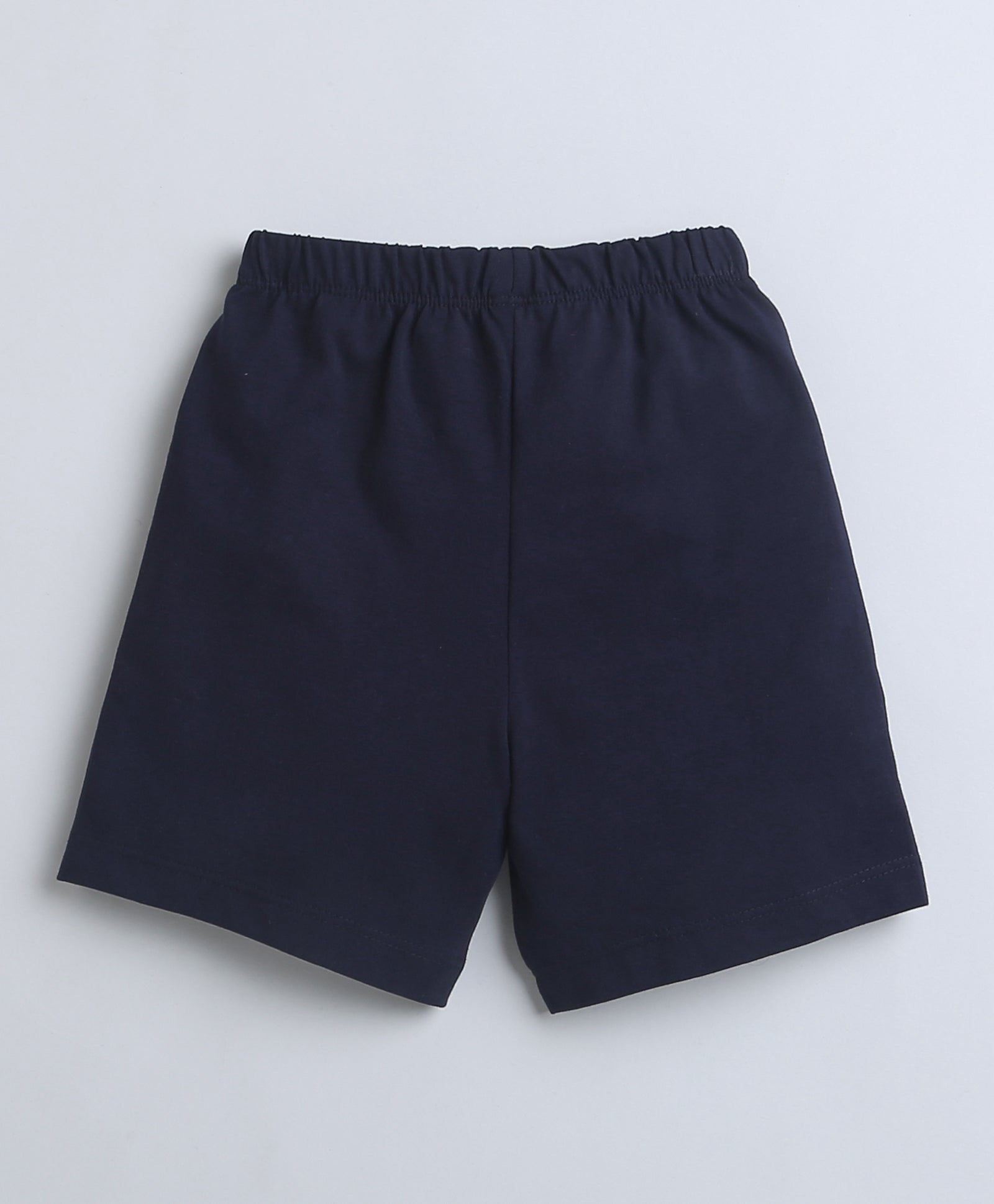 BUMZEE Navy & Red Boys Sleeveless T-Shirt & Short Set