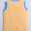 BUMZEE Blue & Orange Boys Sleeveless T-Shirt & Short Set