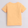 Boys 100% Cotton NA T-Shirt & Short Set - Orange & Grey