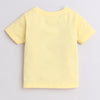 BUMZEE Blue & Yellow Boys Half Sleeves T-Shirt & Short Set
