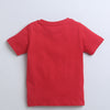 Boys 100% Cotton NA T-Shirt & Pyjama Set - Red
