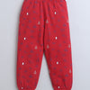 Boys 100% Cotton NA T-Shirt & Pyjama Set - Red
