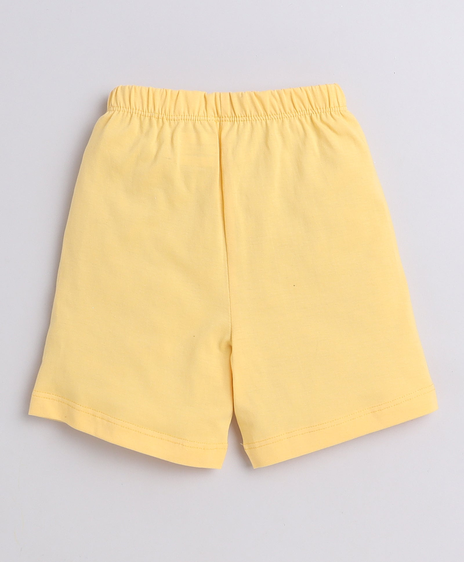 BUMZEE Sky Blue & Yellow Boys Shorts Pack Of 2