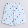 BUMZEE Sky Blue & Yellow Boys Shorts Pack Of 2