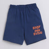 BUMZEE Navy & Orange Boys Shorts Pack Of 2