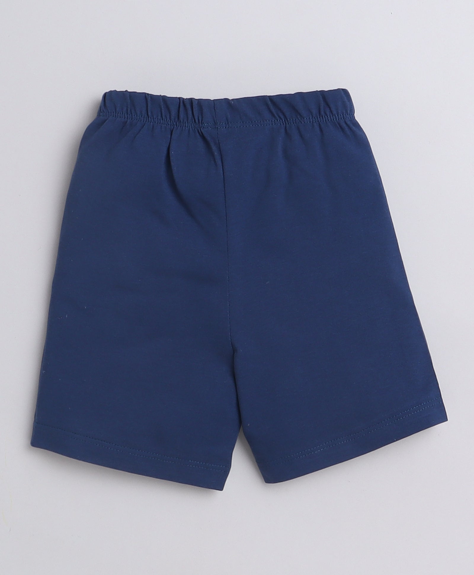 BUMZEE Navy & Orange Boys Shorts Pack Of 2